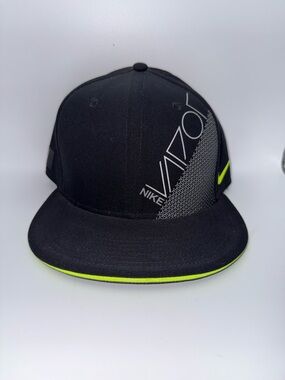 Nike Golf Vapor RZN Rare Black/Volt/Gray Snapback Cap